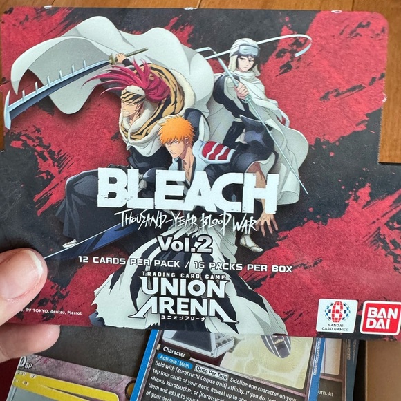 BLEACH Union Arena Trading Card Set - Red and Black - Picture 4 of 5